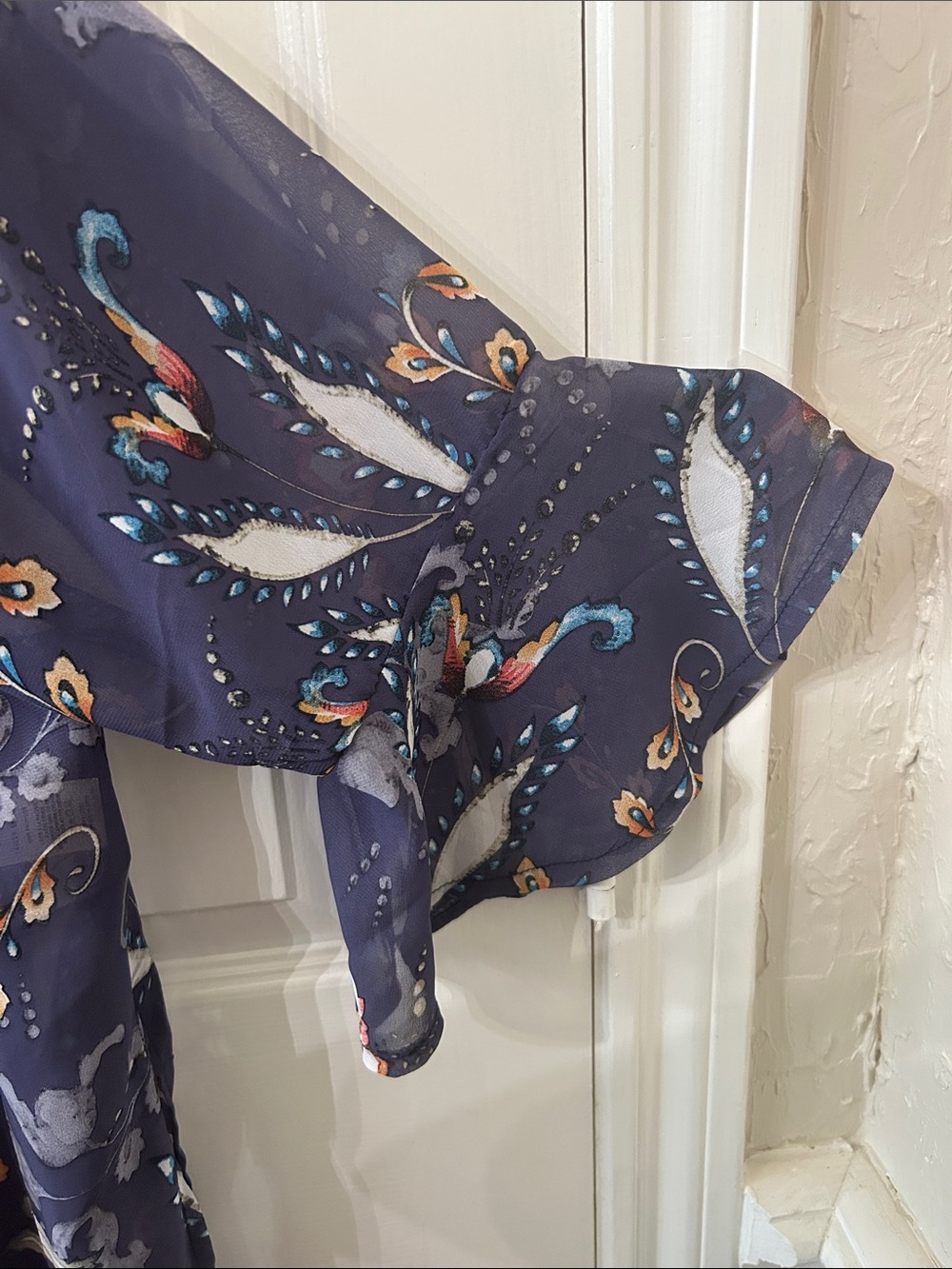 Floral Sheer Kimono (sold at Anthropologie) One Size - Picture 11 of 12